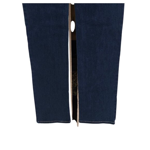 Women's - Betabrand Straight Leg 4-Pocket Yoga Denim Jeans, Size Medium Long - Picture 10 of 10